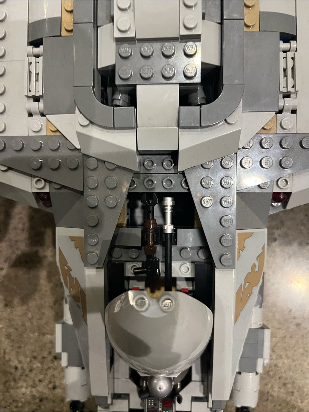 Mandalorian LEGO #75292 Retired Star Wars Razor Crest Ship - Picture 6 of 6